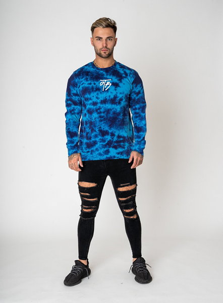 Element Tie Dye Crew - Blue