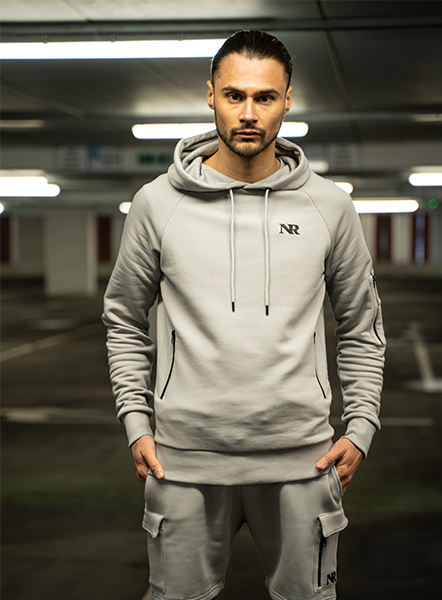 Pocket Hoodie - Grey